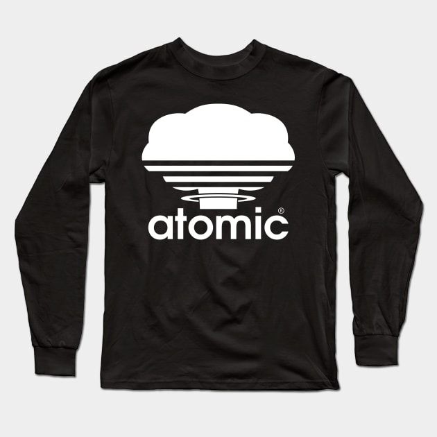 Oppenheimer Nuclear Bomb Atomic Mushroom Cloud Long Sleeve T-Shirt by BoggsNicolas